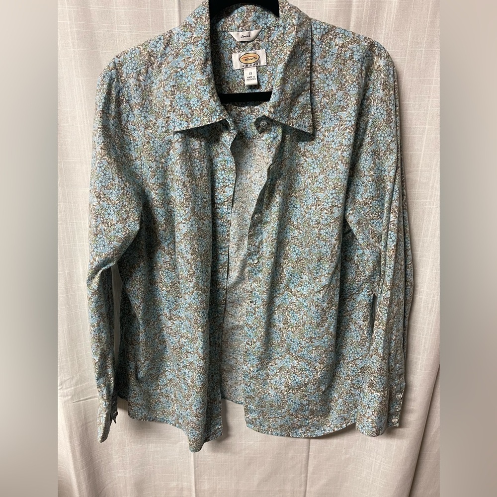 Talbots stretch shirt